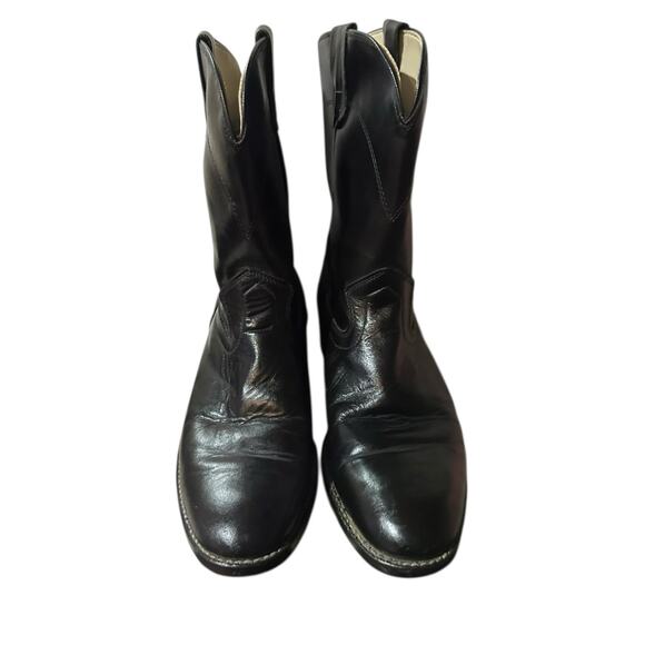 Laredo Saddle Western Roper Boots Size 5 M 2050 Vamp Women’s Used - Picture 3 of 7